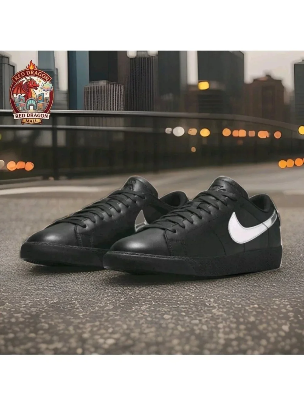 Nike Dancer Skateboards x Zoom Blazer SB Low Black Silver HJ6703-001 - Men's 12